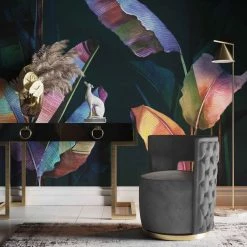 TOV Mimosa Velvet Swivel Accent Chair