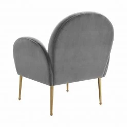 TOV Gwen Velvet Accent Chair