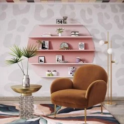 TOV Gwen Velvet Accent Chair