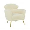 TOV Welsh Faux Shearling Accent Chair