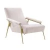 TOV Abbey Velvet Accent Chair Living Room