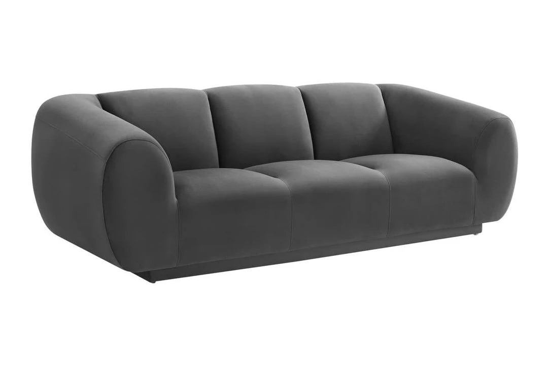 TOV Living Room Emmet Velvet Sofa