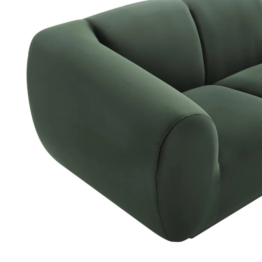 TOV Living Room Emmet Velvet Sofa