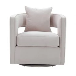 TOV Kennedy Swivel Chair Living Room