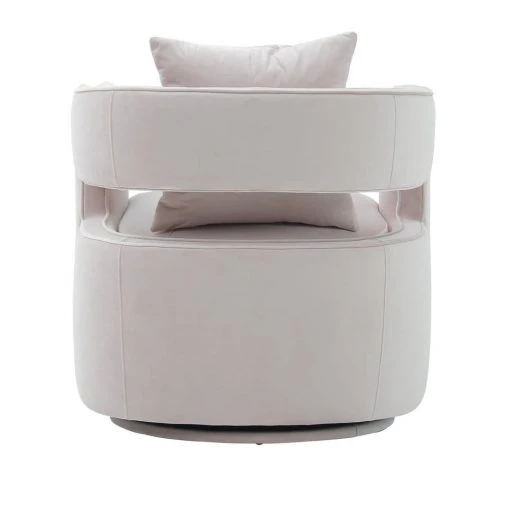 TOV Kennedy Swivel Chair Living Room