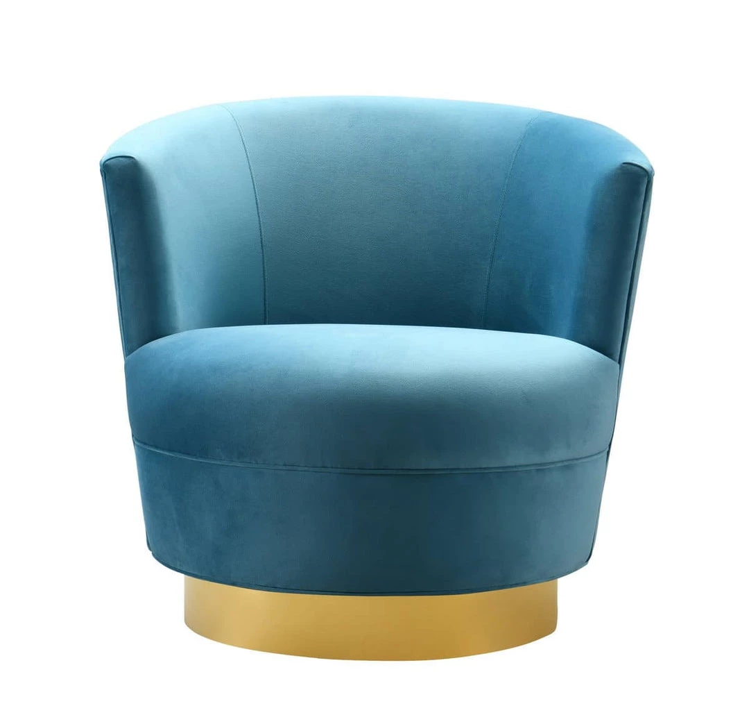 TOV Living Room Noah Swivel Chair