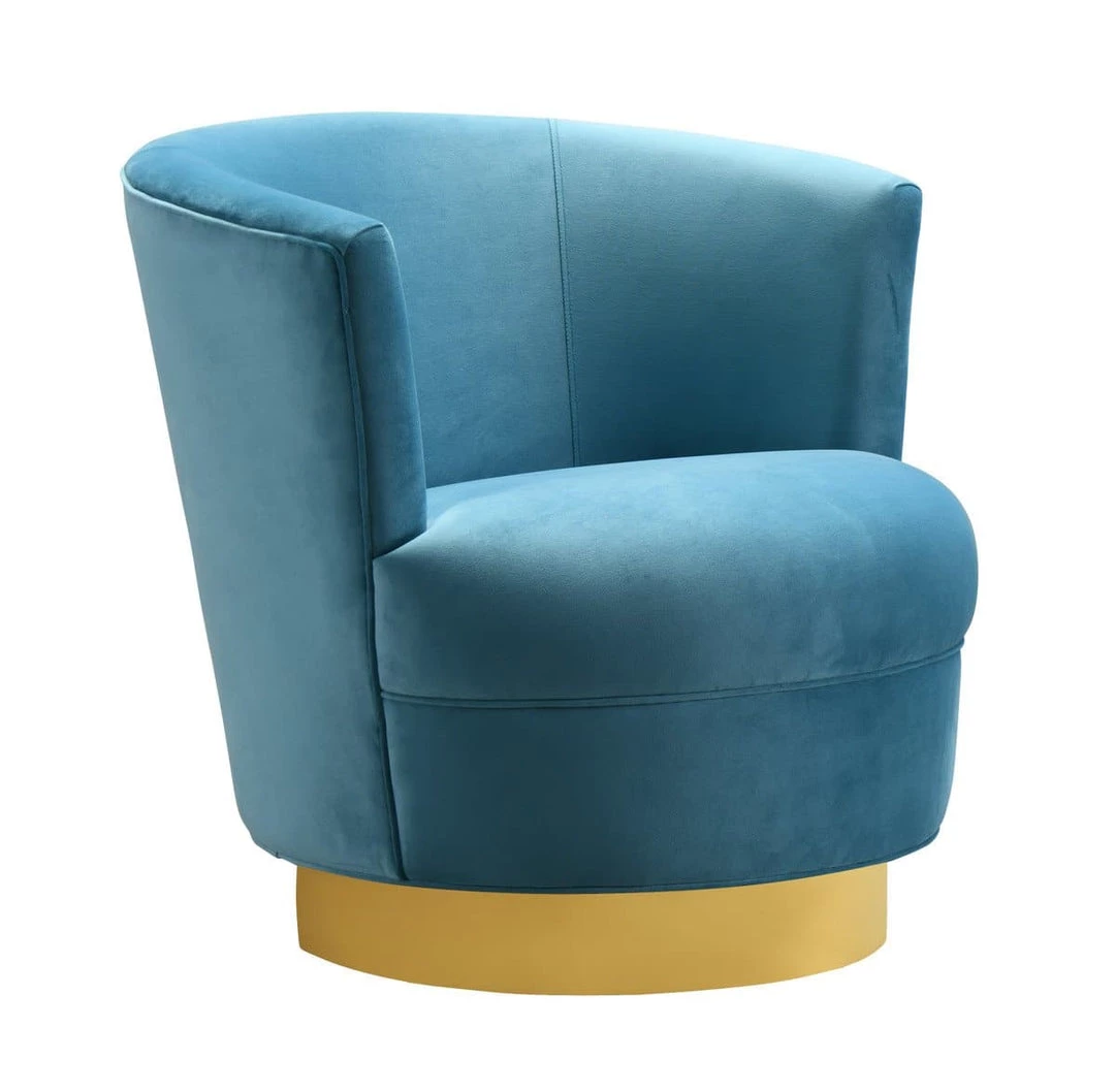 TOV Living Room Noah Swivel Chair