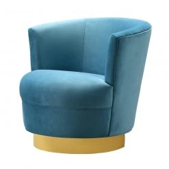 TOV Living Room Noah Swivel Chair