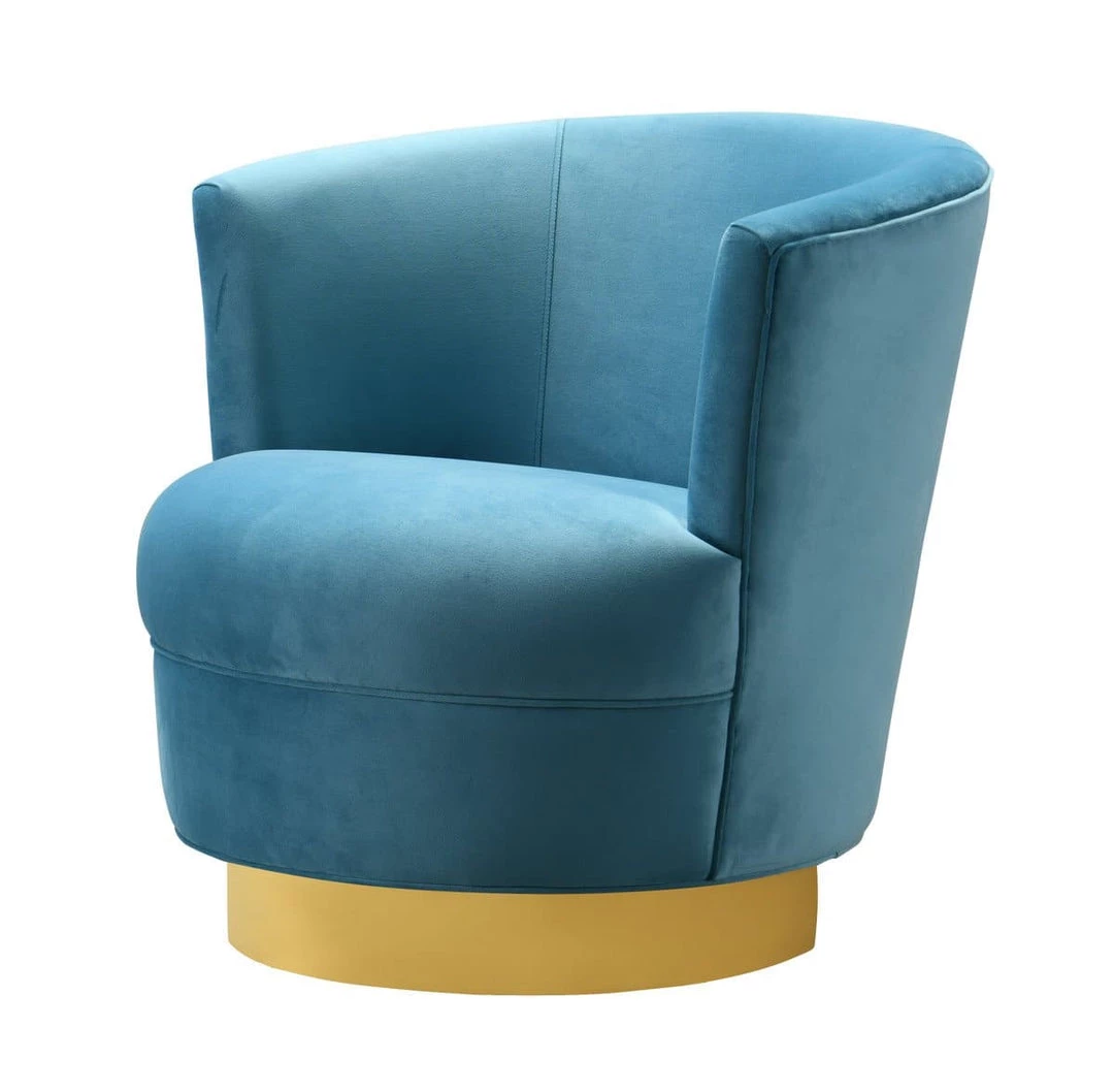 TOV Living Room Noah Swivel Chair
