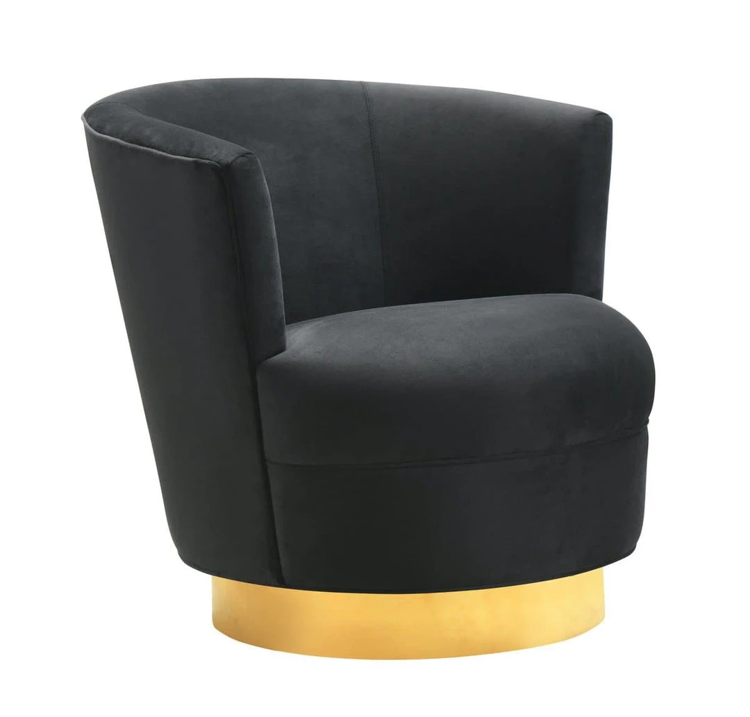 TOV Living Room Noah Swivel Chair