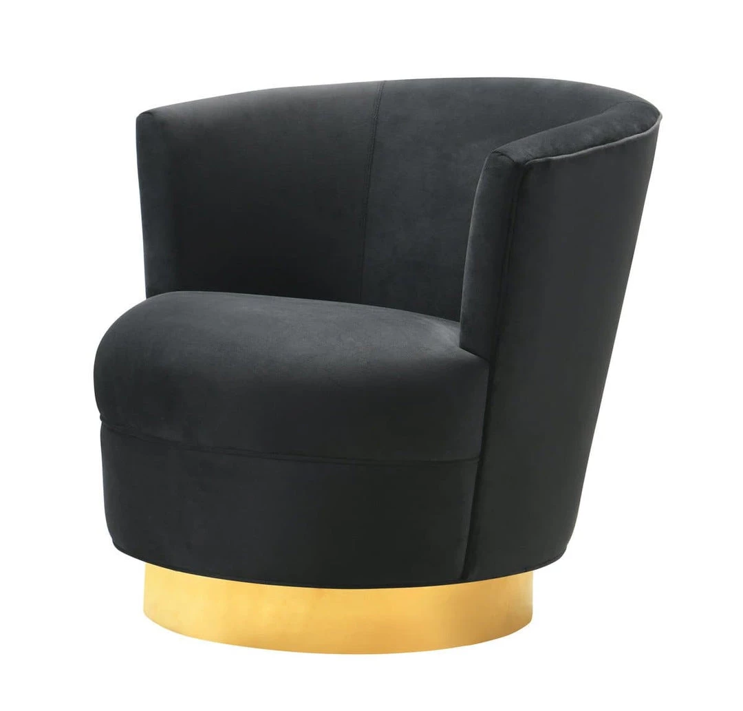 TOV Living Room Noah Swivel Chair