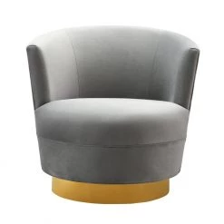 TOV Living Room Noah Swivel Chair