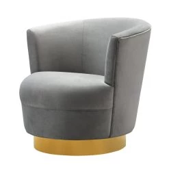 TOV Living Room Noah Swivel Chair