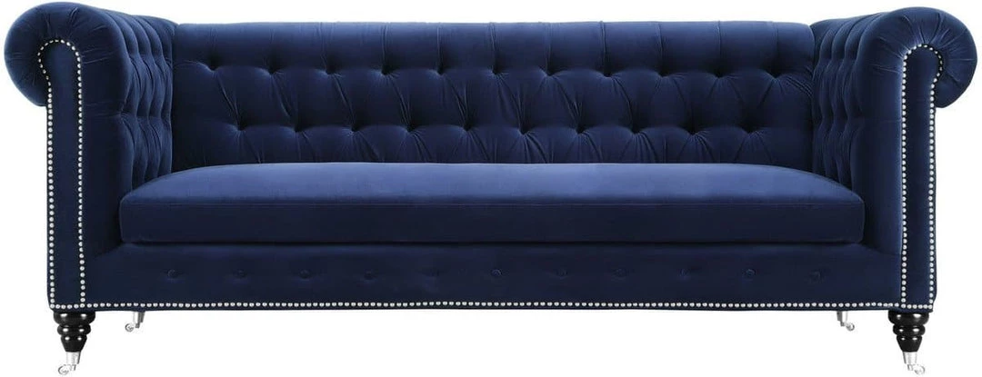 TOV Hanny Velvet Sofa Living Room
