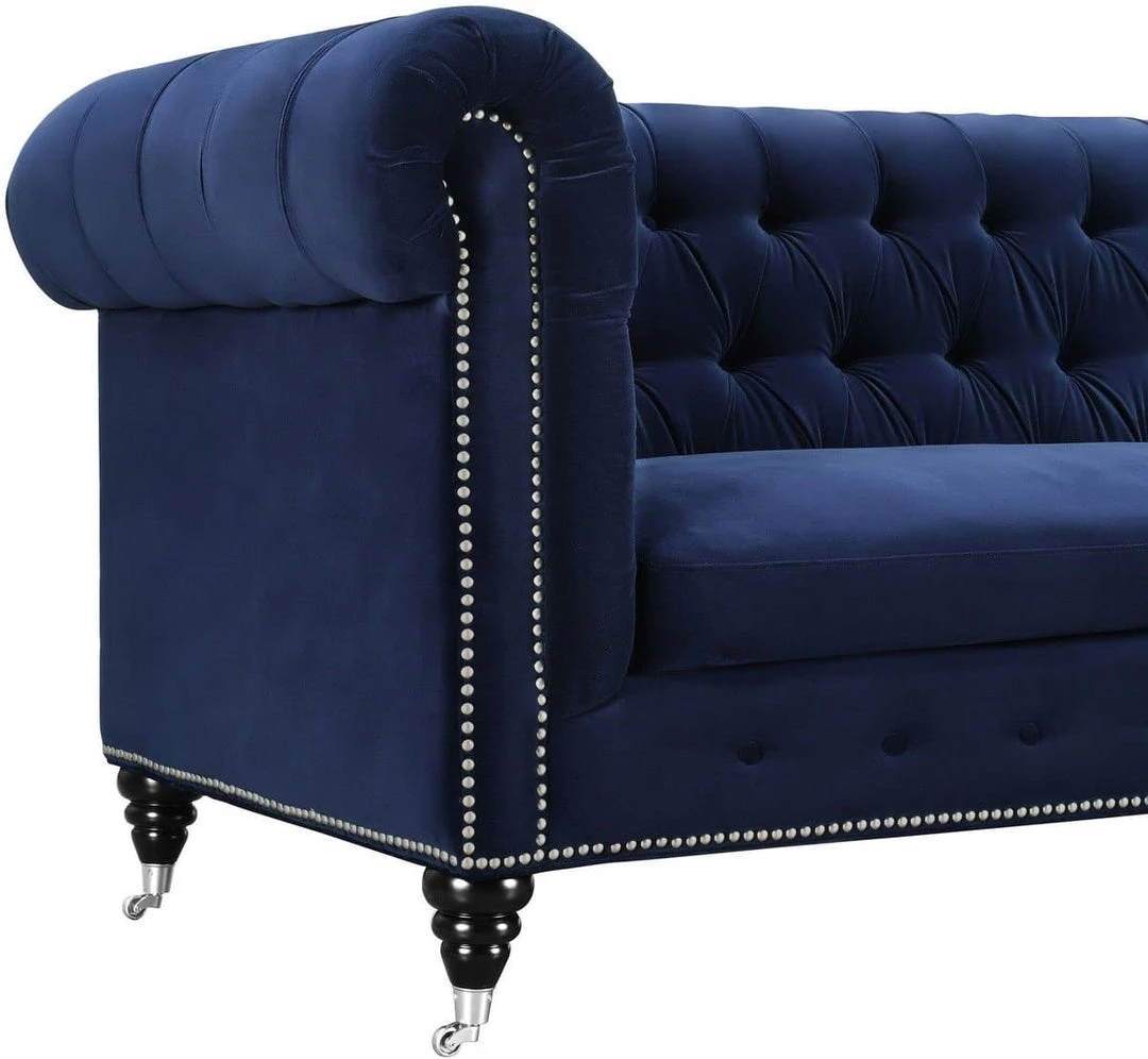 TOV Hanny Velvet Sofa Living Room