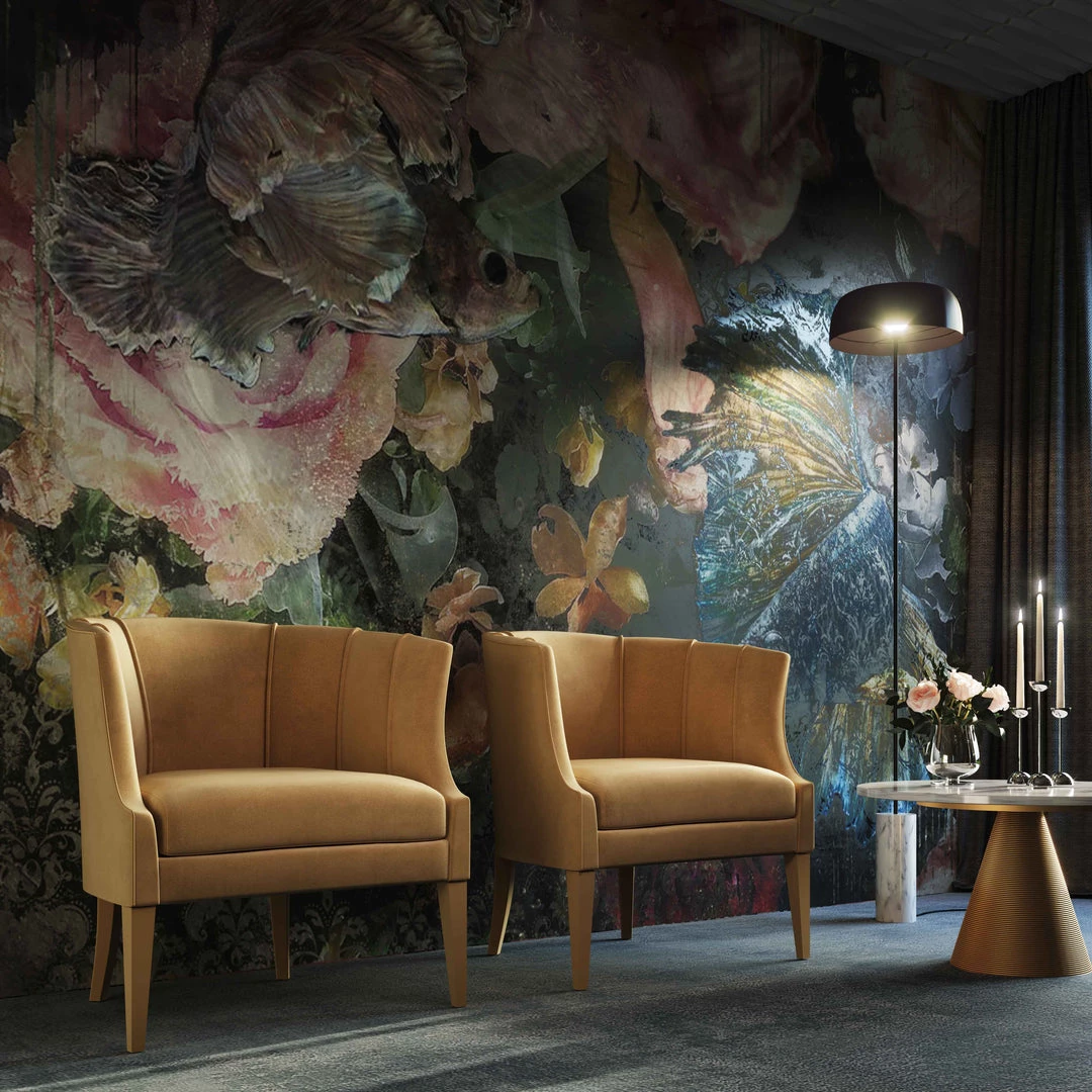 TOV Turin Velvet Accent Chair