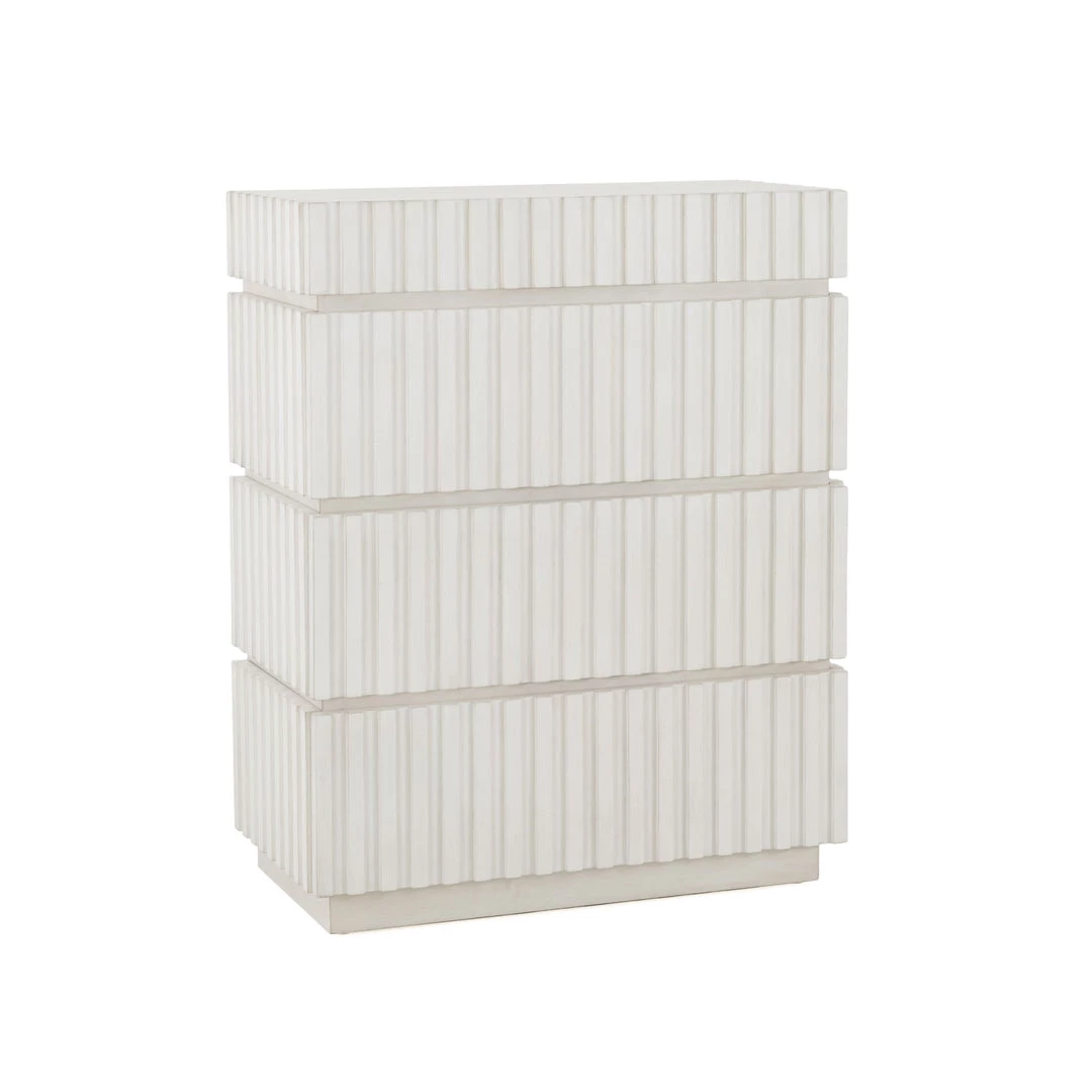 TOV Bedroom Adu Snow White 4 Drawer Chest