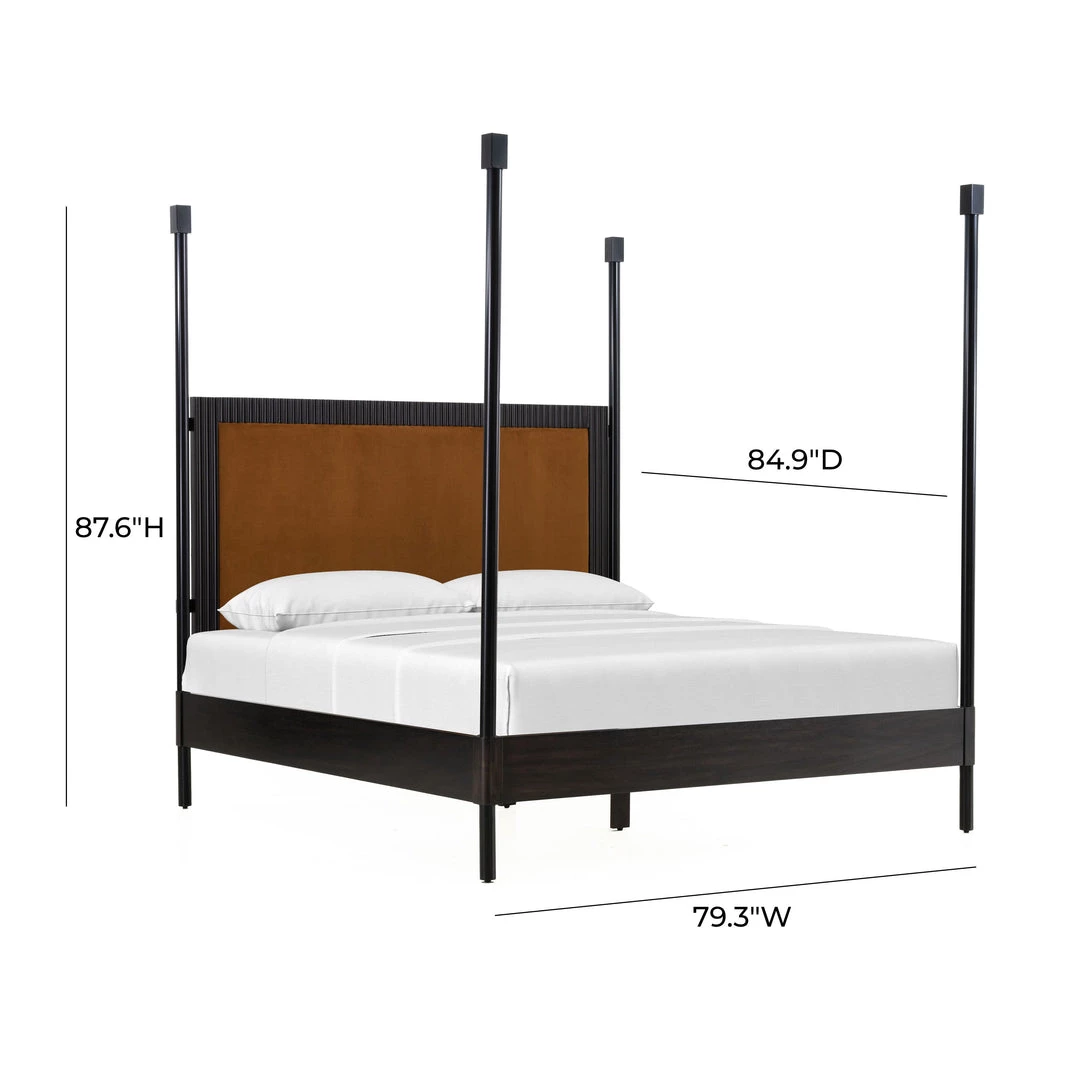 TOV Ava Four-Poster Bed In King