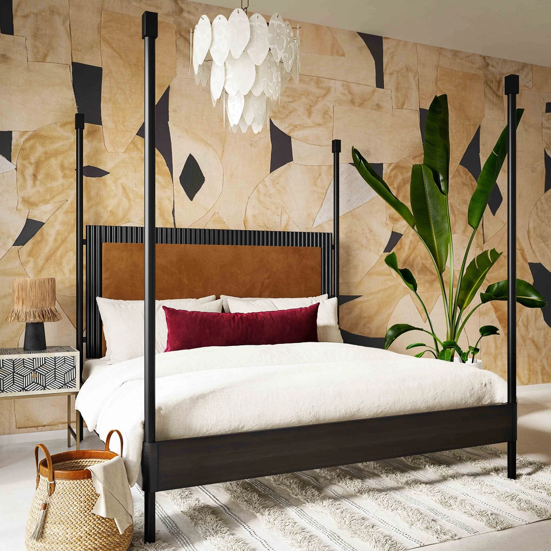 TOV Ava Four-Poster Bed In King