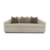 TOV Living Room Abreeyah Beige Velvet Sofa