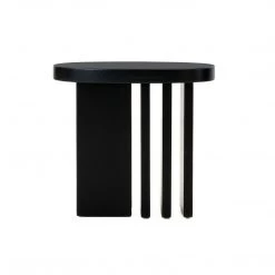 TOV Living Room Etta Black Side Table
