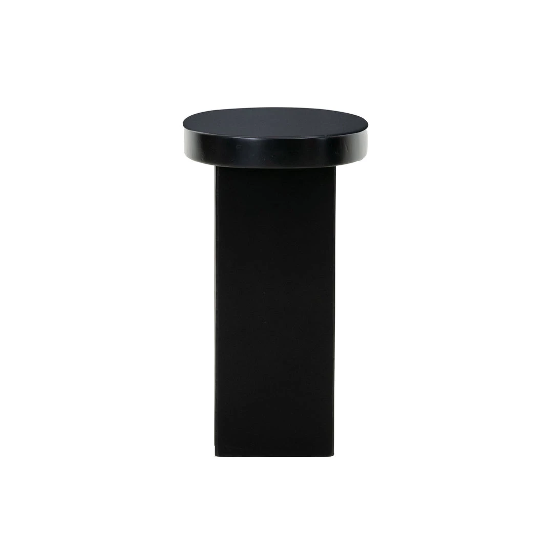 TOV Living Room Etta Black Side Table