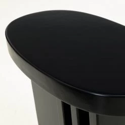 TOV Living Room Etta Black Side Table
