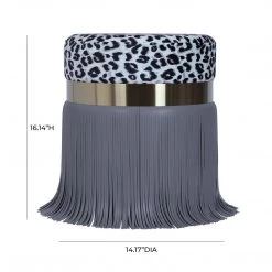 TOV Ajani Upholstered Ottoman