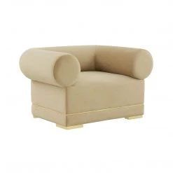 TOV Ricardo Velvet Accent Chair