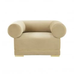 TOV Ricardo Velvet Accent Chair