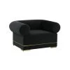 TOV Ricardo Velvet Accent Chair