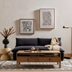 Four Hands Sofa & Loveseat Build Your Own: Grant Sectional By Hollywood Glam