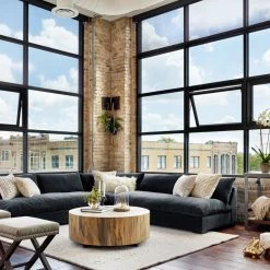 Four Hands Sofa & Loveseat Build Your Own: Grant Sectional By Hollywood Glam