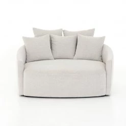 Four Hands Chloe Media Lounger-Delta Bisque