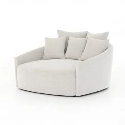 Four Hands Chloe Media Lounger-Delta Bisque