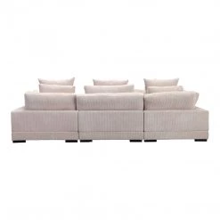 Moe's Living Room Tumble Classic L Modular Sectional Cappuccino