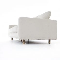 Four Hands Dom Sofa-Bonnell Ivory By Hollywood Glam Living Room
