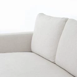Four Hands Dom Sofa-Bonnell Ivory By Hollywood Glam Living Room