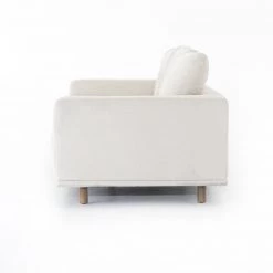 Four Hands Dom Sofa-Bonnell Ivory By Hollywood Glam Living Room