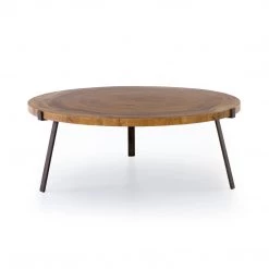Four Hands Exeter Coffee Table-Blonde