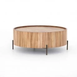 Four Hands Lunas Drum Coffee Table