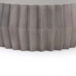 Four Hands Gem Outdoor Coffee Table-Dark Grey