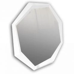 VIG A&X Octagon - Modern Crocodile Lacquer Mirror