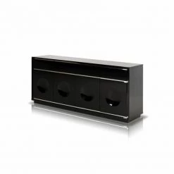 VIG Living Room A&X Grand - Modern Black Crocodile Lacquer Buffet