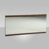 VIG Home Decor Modrest Rondo Modern Walnut Mirror