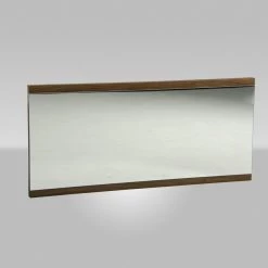 VIG Home Decor Modrest Rondo Modern Walnut Mirror