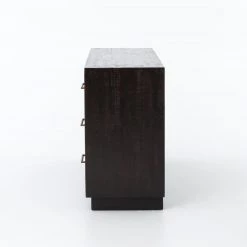 Four Hands Bedroom Suki 6 Drawer Dresser-Burnished Black