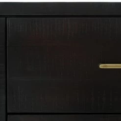 Four Hands Living Room Suki Large Media Console-Burnished Black