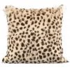 TOV Leopard Print Goatskin 20" Pillow Home Decor
