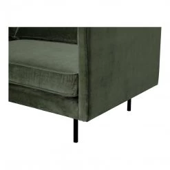 Moe's Raphael Sofa Forest Green Living Room